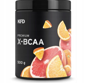 X-bcaa KFD Premium 500g pomarańcza-grejpfrut