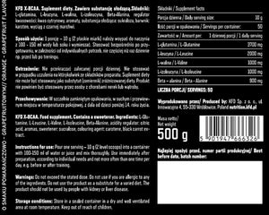 X-bcaa KFD Premium 500g pomarańcza-grejpfrut