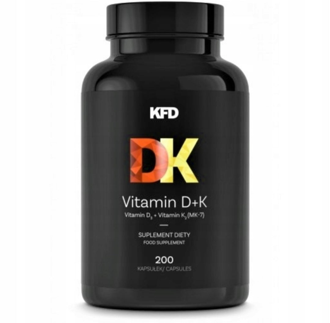 WITAMINY D+K KFD PREMIUM 200 KAPSUŁEK