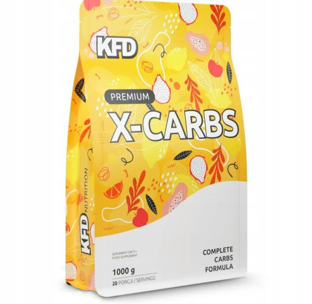 CARBS KFD PREMIUM 1000G WĘGLOWODANY POMARAŃCZA-CYTRYNA