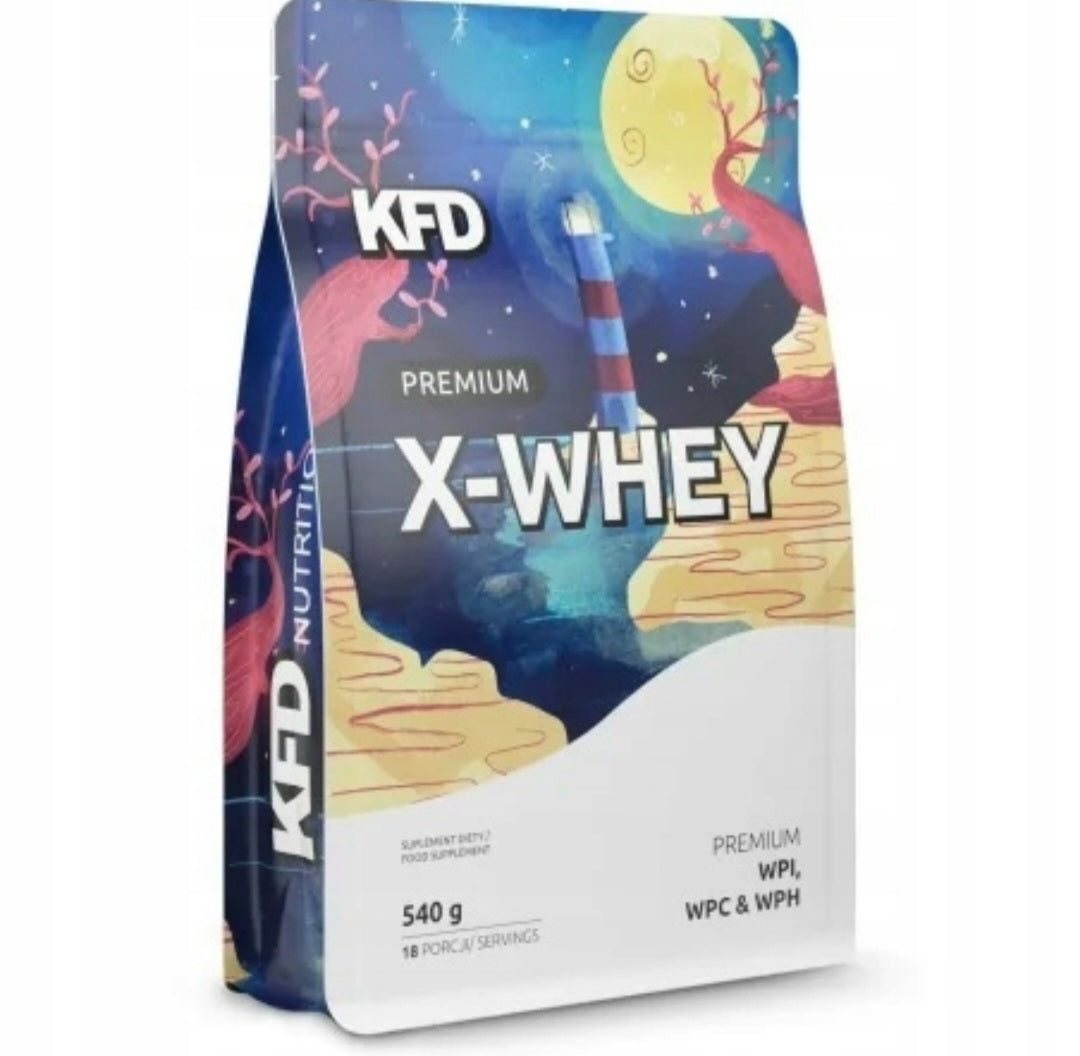 X-WHEY KFD PREMIUM MIESZANKA BIAŁEK 540G SMAK CIASTECZKO