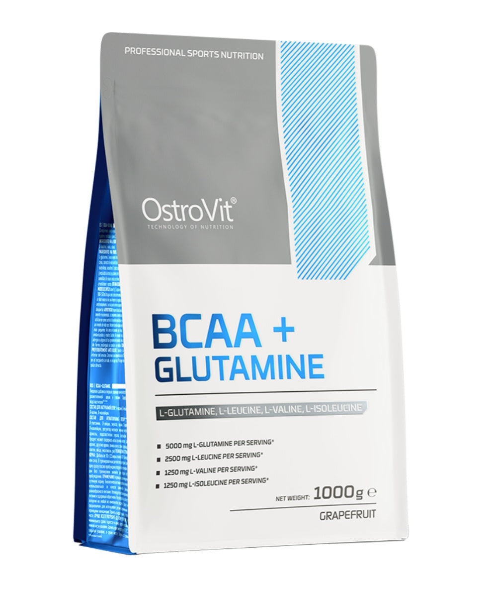 BCAA+GLUTAMINA OSTROVIT PREMIUM 1000G SMAK GREJPFRUT