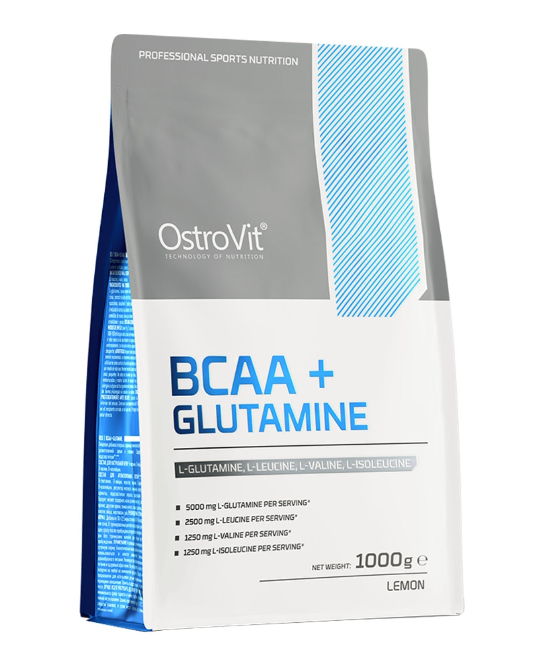 BCAA+GLUTAMINA 1000G OSTROVIT PREMIUM SMAK CYTRYNOWY