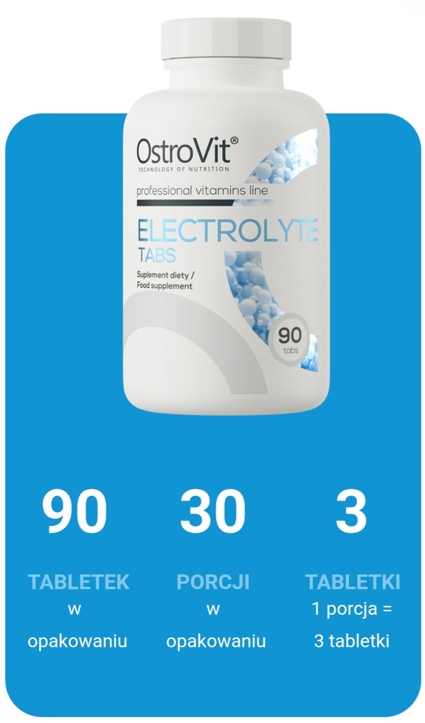 ELEKTROLITY OSTROVIT PREMIUM 90 TABLETEK