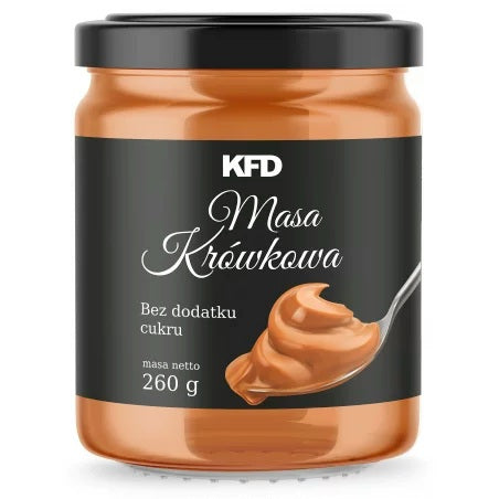 KFD PREMIUM MASA KRÓWKOWA BEZ DODATKU CUKRU 260G